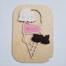 Charger l'image dans la galerie, Plateau : Cornet de crème glacée