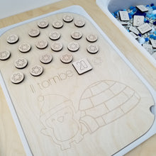 Charger l'image dans la galerie, Plateau - Comptons les flocons