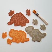 Charger l'image dans la galerie, Ensemble de fossiles de dinosaure en acrylique