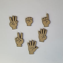 Charger l'image dans la galerie, Les mains à compter