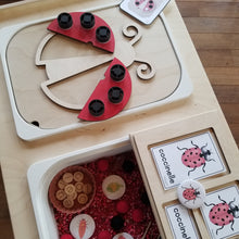 Charger l'image dans la galerie, Plateau - Coccinelle à visser