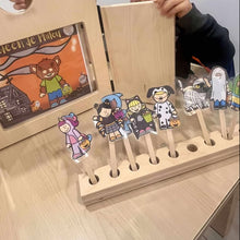 Charger l'image dans la galerie, 🎭 Support à marionnettes – Accessoire pour butaï et kamishibaï