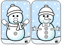 Charger l'image dans la galerie, Plateau - Bonhomme de neige à décorer