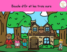 Charger l'image dans la galerie, Boucle d'Or et les trois ours ( cette histoire est offerte en téléchargement seulement à 4,95$)