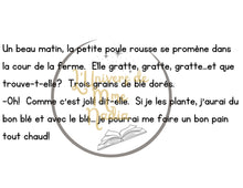 Charger l'image dans la galerie, Kamishibaï-La petite poule rousse (cette histoire est offerte en téléchargement seulement à 4,95$)