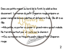 Charger l'image dans la galerie, Le Petit Chaperon rouge ( cette histoire est offerte en téléchargement seulement à 4,95$)