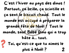 Charger l'image dans la galerie, Kamishibaï - Noël chez les dinos ( cette histoire est offerte en téléchargement seulement à 4,95$)