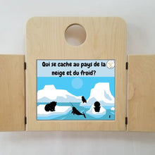 Charger l'image dans la galerie, Kamishibaï-Qui se cache au pays de la neige et du froid? (cette histoire est offerte en téléchargement seulement à 4,95$)