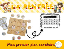 Charger l'image dans la galerie, Mon premier plan cartésien - La rentrée (en téléchargement seulement)