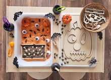 Charger l'image dans la galerie, Plateau Citrouille à Décorer – Plateau sensoriel en bois