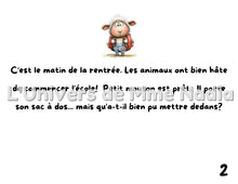 Charger l'image dans la galerie, Kamishibaï - La rentrée des animaux ( en téléchargement seulement 4.95$)