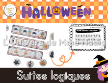 Charger l'image dans la galerie, Suites logiques - Halloween