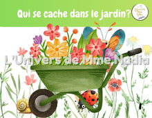 Charger l'image dans la galerie, Kamishibaï - Qui se cache dans le jardin? (cette histoire est offerte en téléchargement seulement à 4,95$)