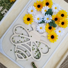 Charger l'image dans la galerie, Vase et/ou Abeille – Plateau sensoriel en bois