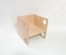 Charger l'image dans la galerie, Banc 3 en 1 d'inspiration Montessori, chaise cube