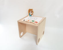 Charger l'image dans la galerie, Banc 3 en 1 d'inspiration Montessori, chaise cube