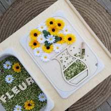 Charger l'image dans la galerie, Vase et/ou Abeille – Plateau sensoriel en bois