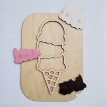 Charger l&#39;image dans la galerie, Plateau : Cornet de crème glacée
