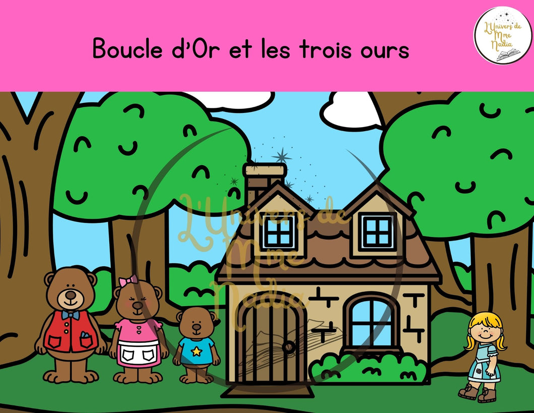 Boucle d'Or et les trois ours ( Très bientôt en ligne )