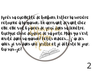 Kamishibaï - Des invités mystères ( cette histoire est offerte en téléchargement seulement à 4,95$)