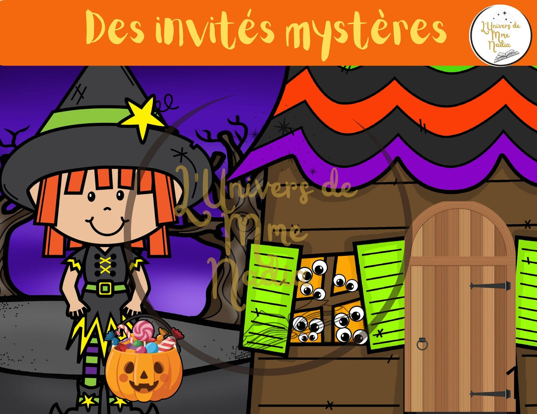 Kamishibaï - Des invités mystères ( cette histoire est offerte en téléchargement seulement à 4,95$)