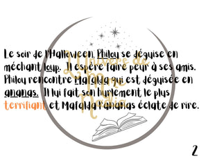 Kamishibaï  - L’Halloween de Philou ( cette histoire est offerte en téléchargement seulement à 4,95$)