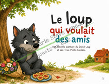 Charger l'image dans la galerie, Kamishibaï - Le loup qui voulait des amis (cette histoire est offerte en téléchargement seulement à 4,95$)
