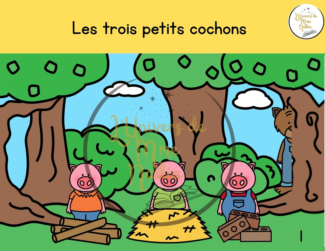 Les Trois Petits Cochons ( très bientôt en ligne )