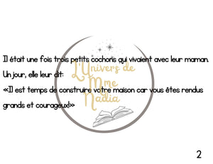 Les Trois Petits Cochons ( très bientôt en ligne )