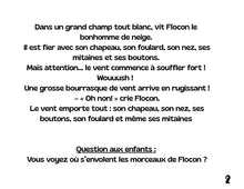 Charger l'image dans la galerie, Kamishibaï - Flocon le bonhomme de neige et la grande bourrasque
