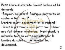 Charger l'image dans la galerie, Kamishibaï - L'arbre et ses quatre costumes ( cette histoire est offerte en téléchargement seulement à 4,95$)

