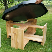 Charger l'image dans la galerie, Support en cèdre pour plateau Tuff Tray XL (plateau non inclus)
