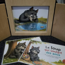 Charger l'image dans la galerie, Kamishibaï - Le loup qui voulait des amis (cette histoire est offerte en téléchargement seulement à 4,95$)
