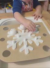 Charger et lire la vidéo dans la visionneuse de la Galerie, Plateau - Flocon de neige
