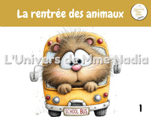 Charger l'image dans la galerie, Kamishibaï - La rentrée des animaux ( en téléchargement seulement 4.95$)

