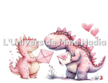 Charger l'image dans la galerie, Kamishibaï-La Saint-Valentin chez les dinos (cette histoire est offerte en téléchargement seulement à 4,95$)
